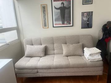 Sofa Cama color café claro