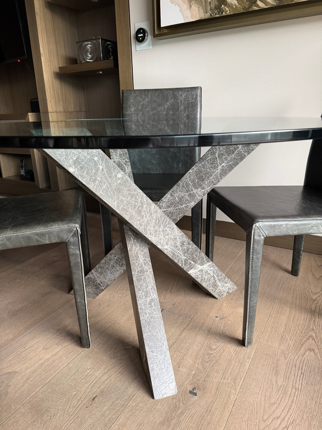 Mesa vidrio c