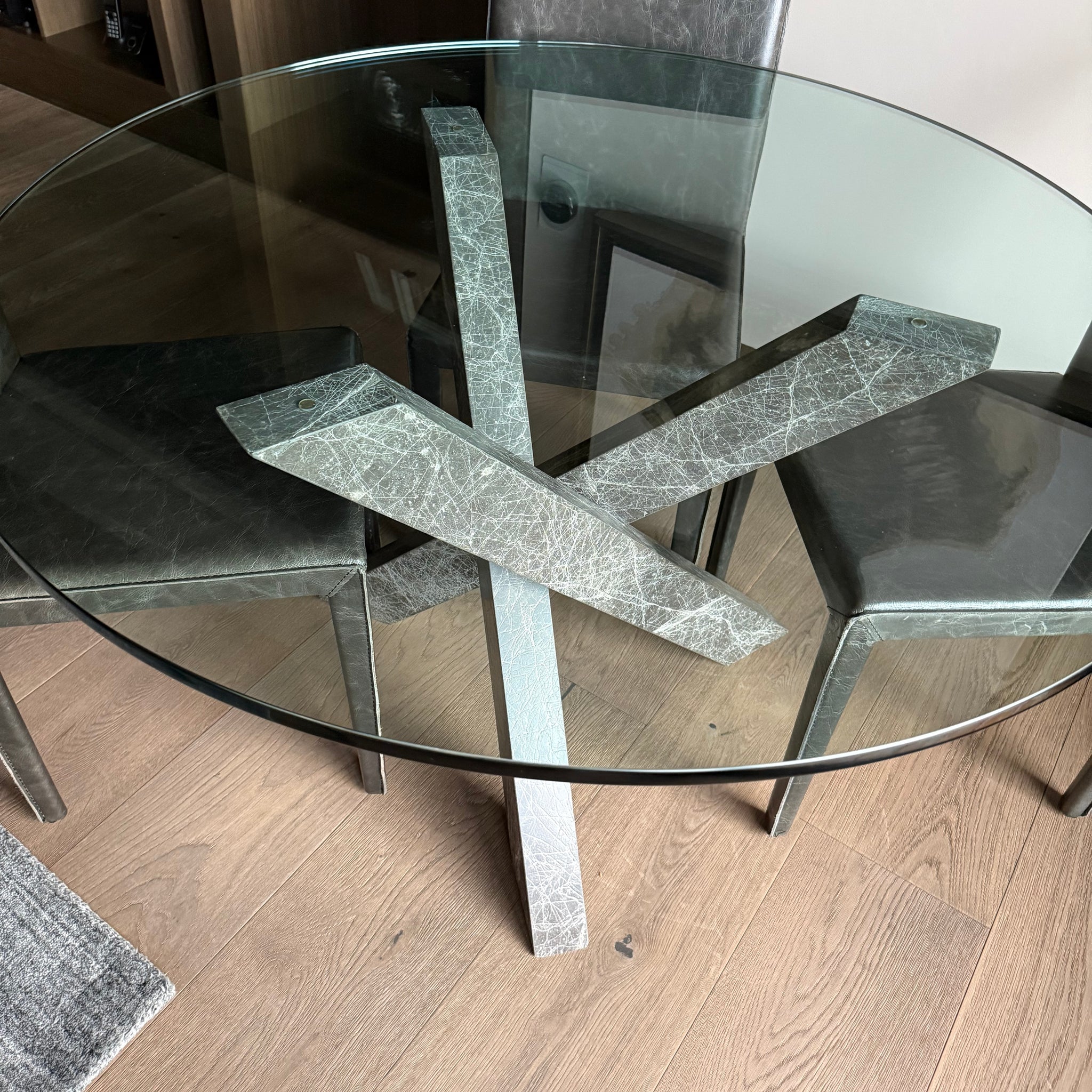 Mesa vidrio c