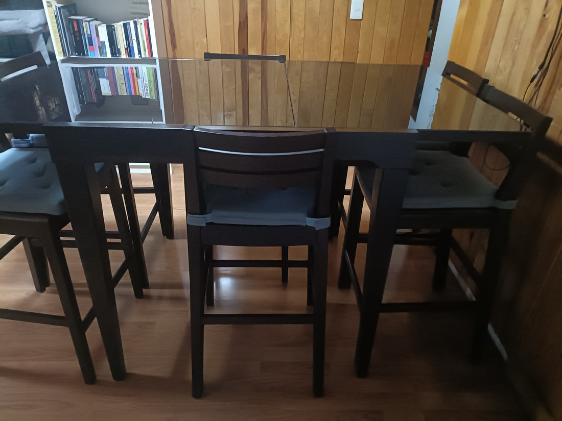 Comedor alto expandible capuccino