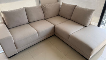 Sofa escuadra beige