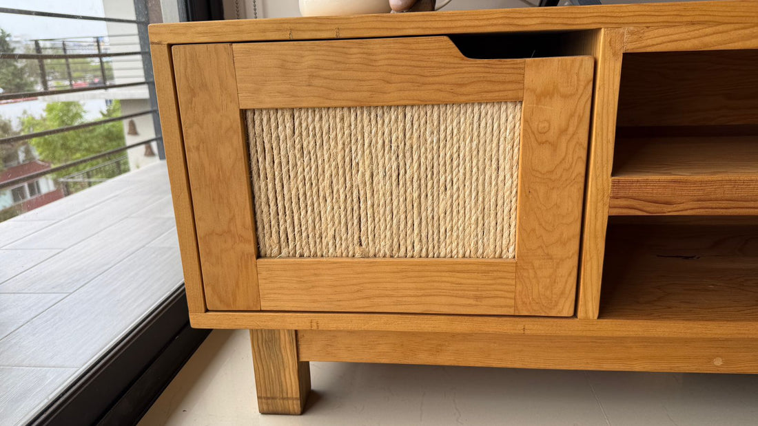 Mueble TV Madera de nogal