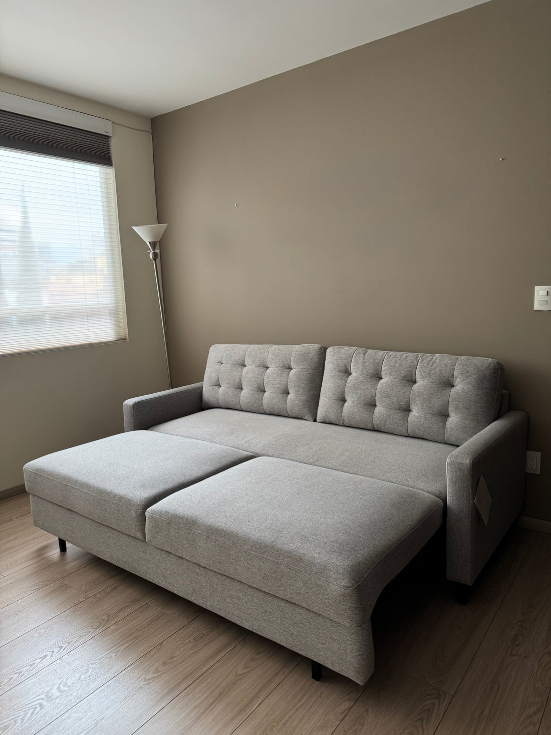 Sofá cama gris