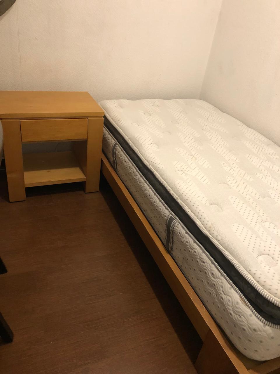 BASE DE CAMA INDIVIDUAL MADERA