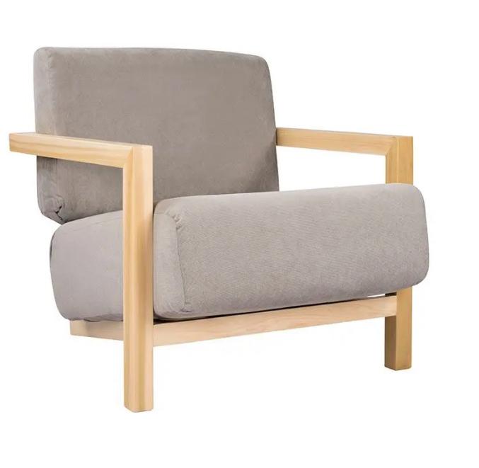 Gaia- Set de 2 sillones grises Duo