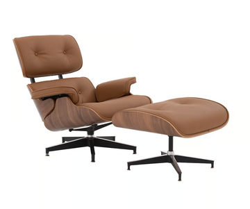 Gaia- Sillón con ottoman réplica Eames