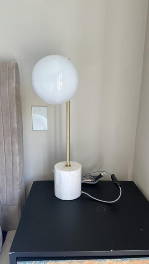 West Elm- Set de 2 lámparas de mesa Sphere