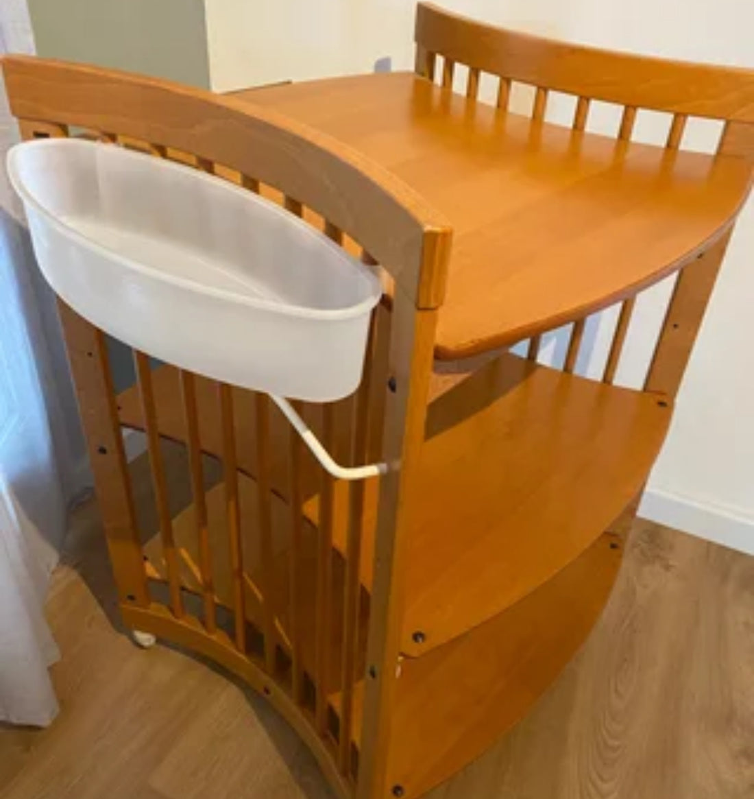 Stokke- Cambiador de madera Care